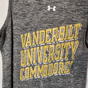 Under Armour Vanderbilt University Commodores Tank Top Men’s LG Loose Gray